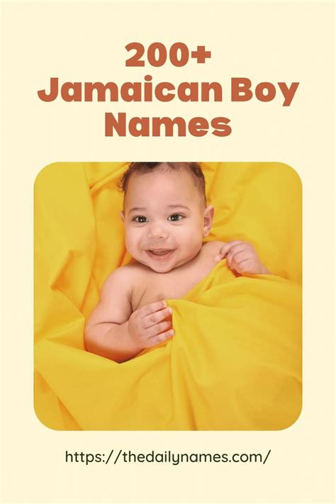 caribbean male names.